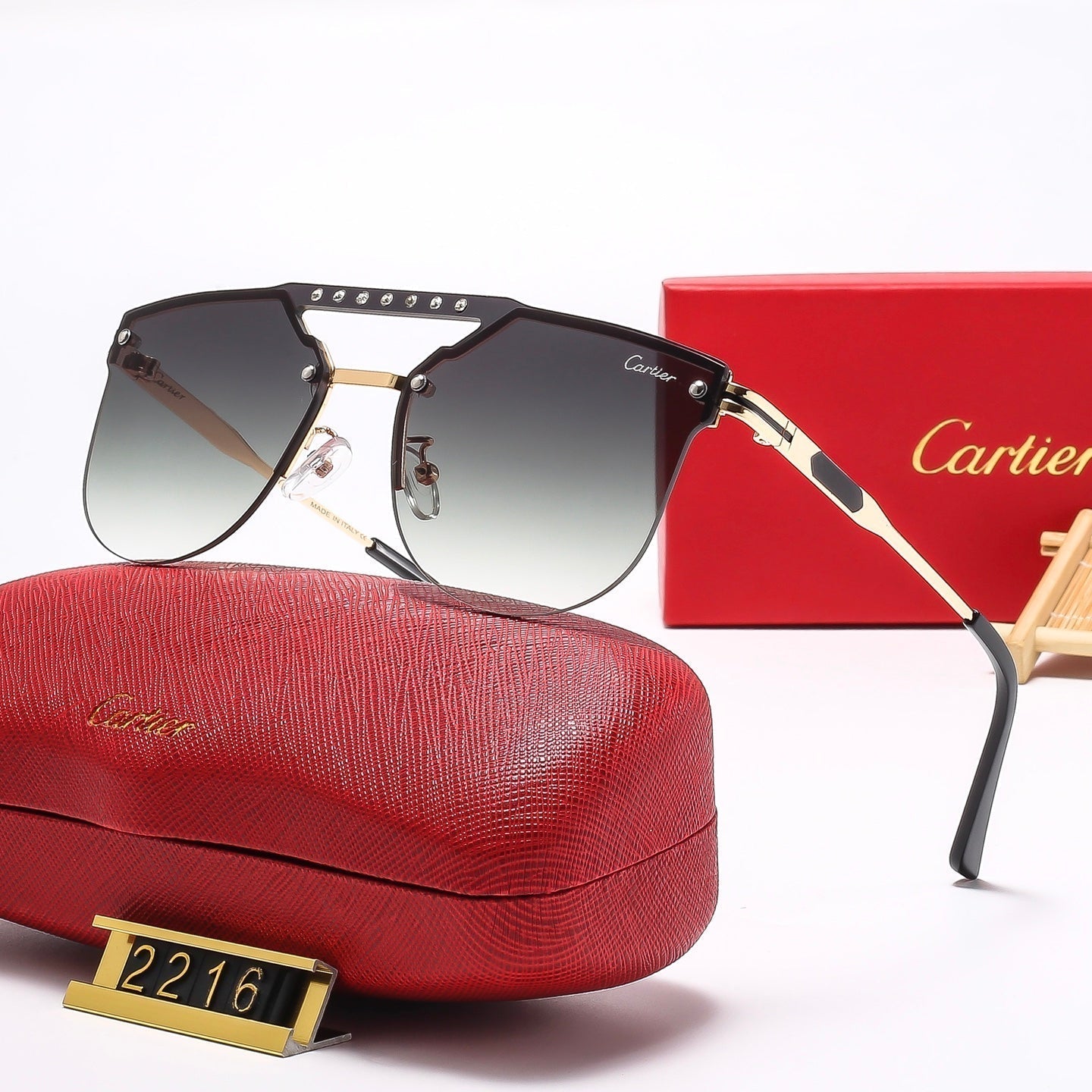 2025 Fashion aviator Sunglasses 2216