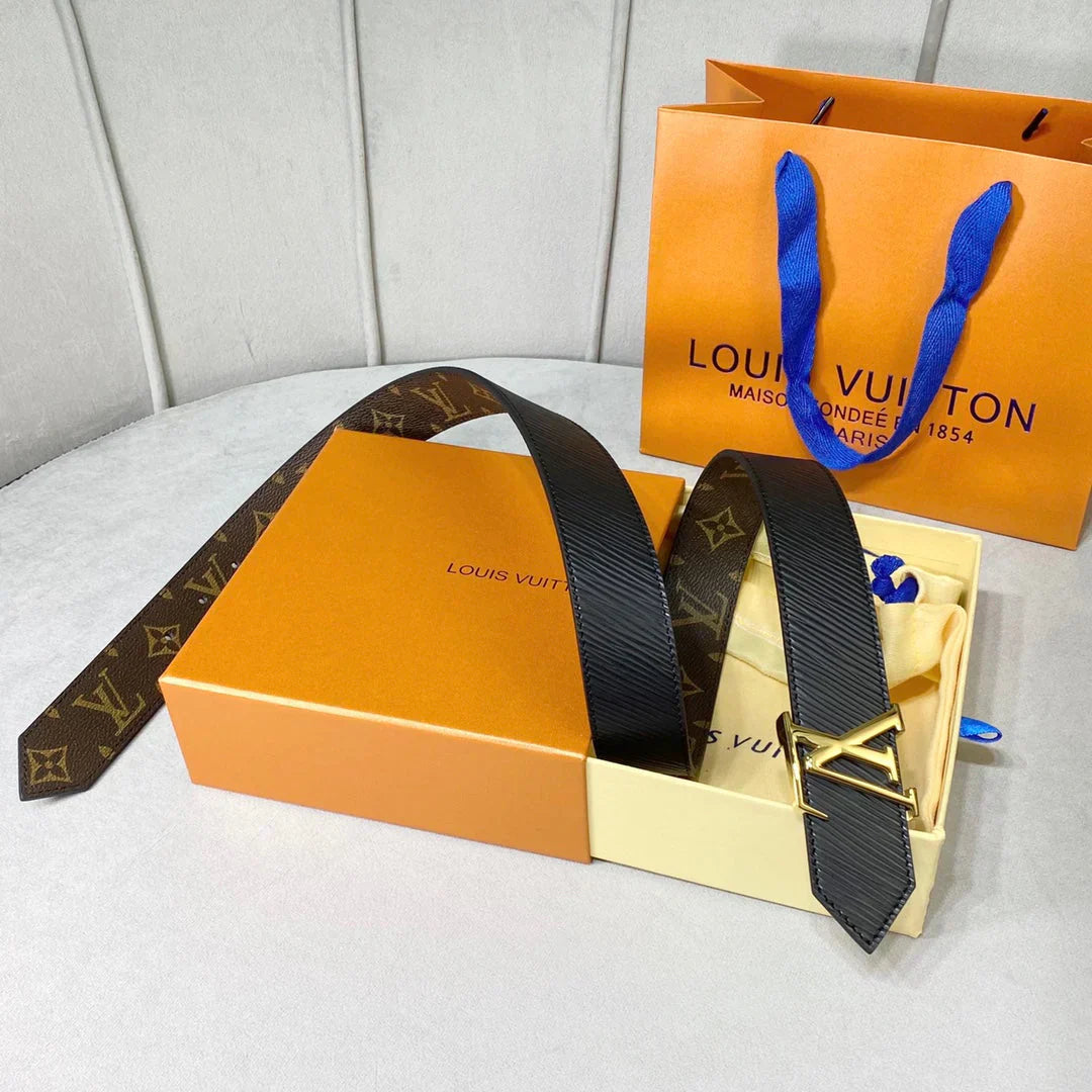 2025 Couple style, reversible, three-color belt available, width 35mm