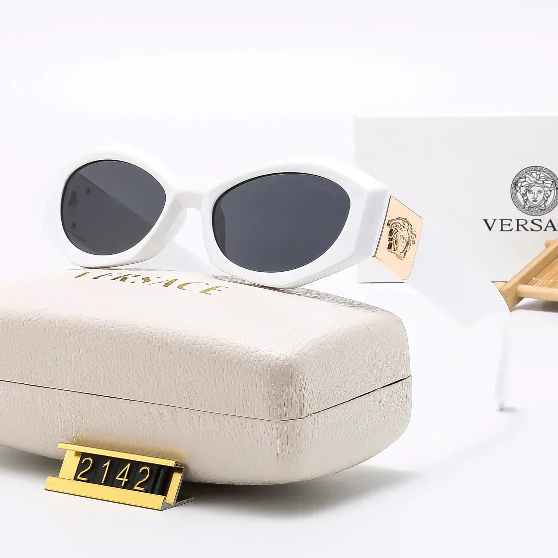 2025 Oval frame sunglasses 2142