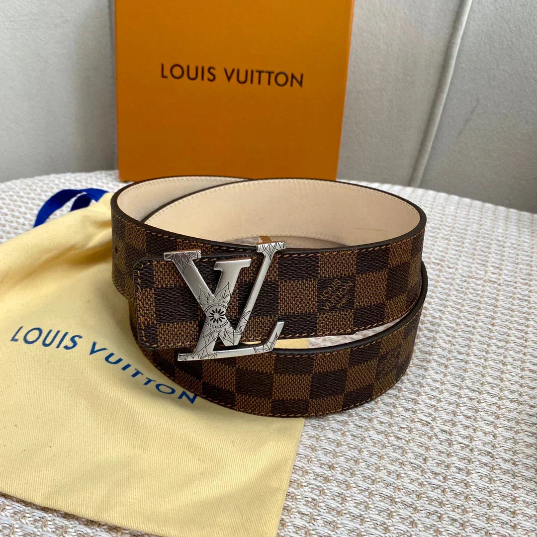 2025 Double-faced calfskin belt width 4.0