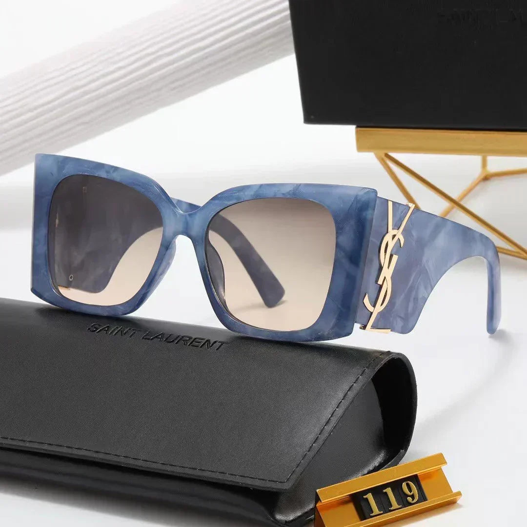 2025 Retro large frame butterfly sunglasses