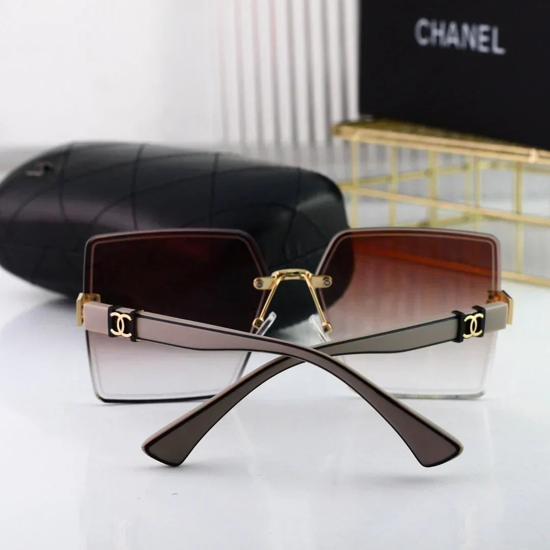 2025 Sunglasses Square frameless fashion sunglasses