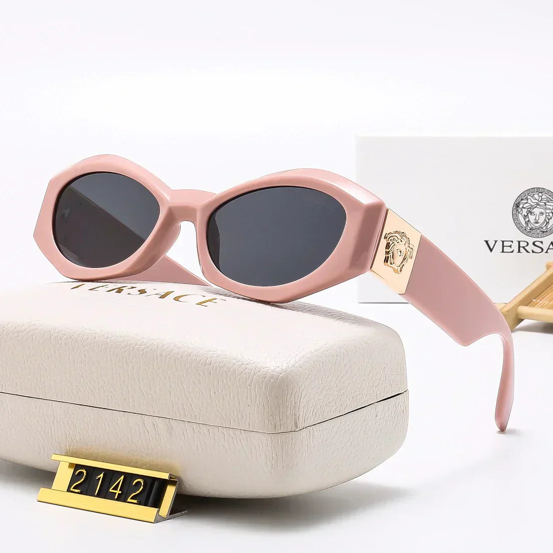 2025 Oval frame sunglasses 2142
