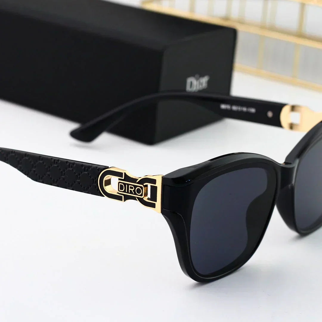 2025 Sunglasses Curved personalized square frame sunglasses