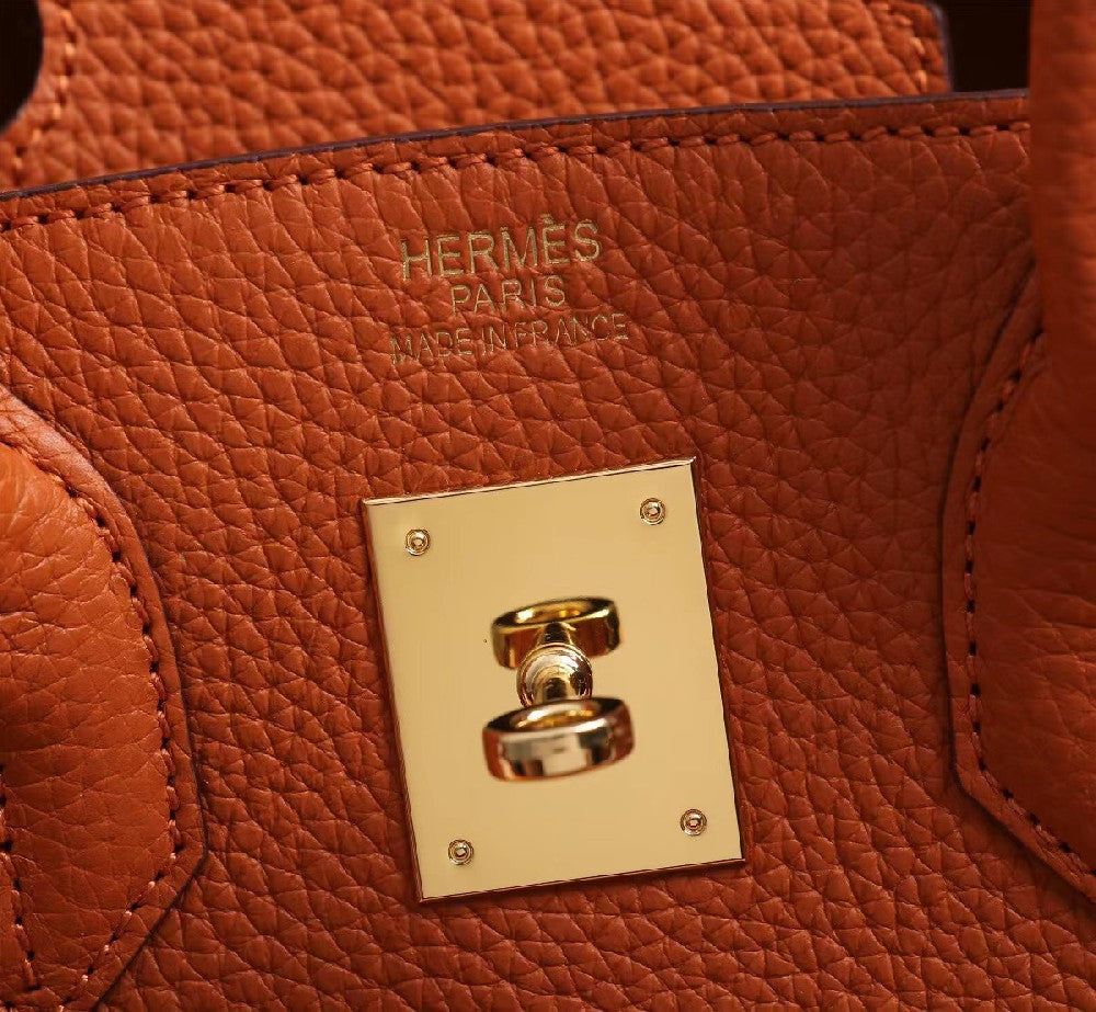 2025 Bag Birkin Handbag With Double Handles H1