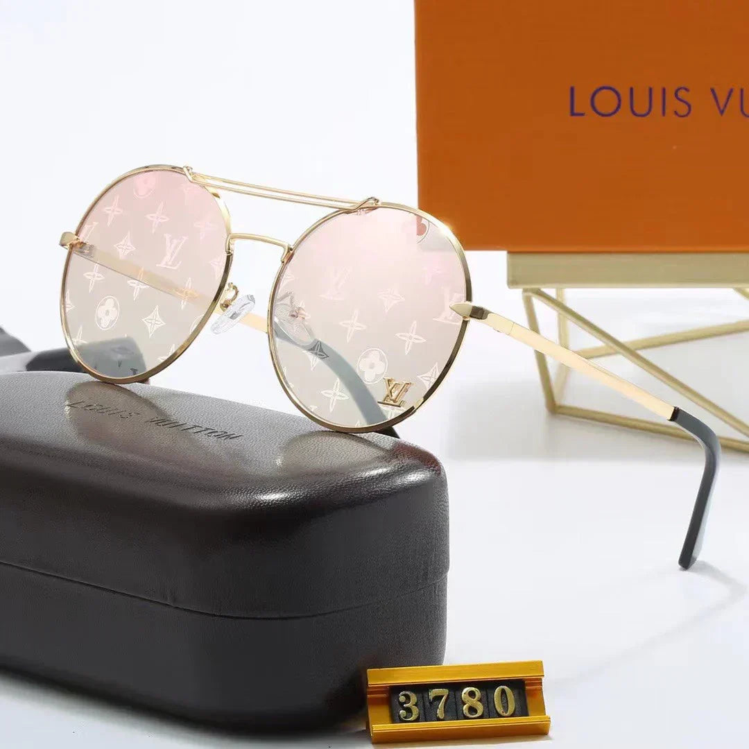 2025 Full Logo Round Sunglasses