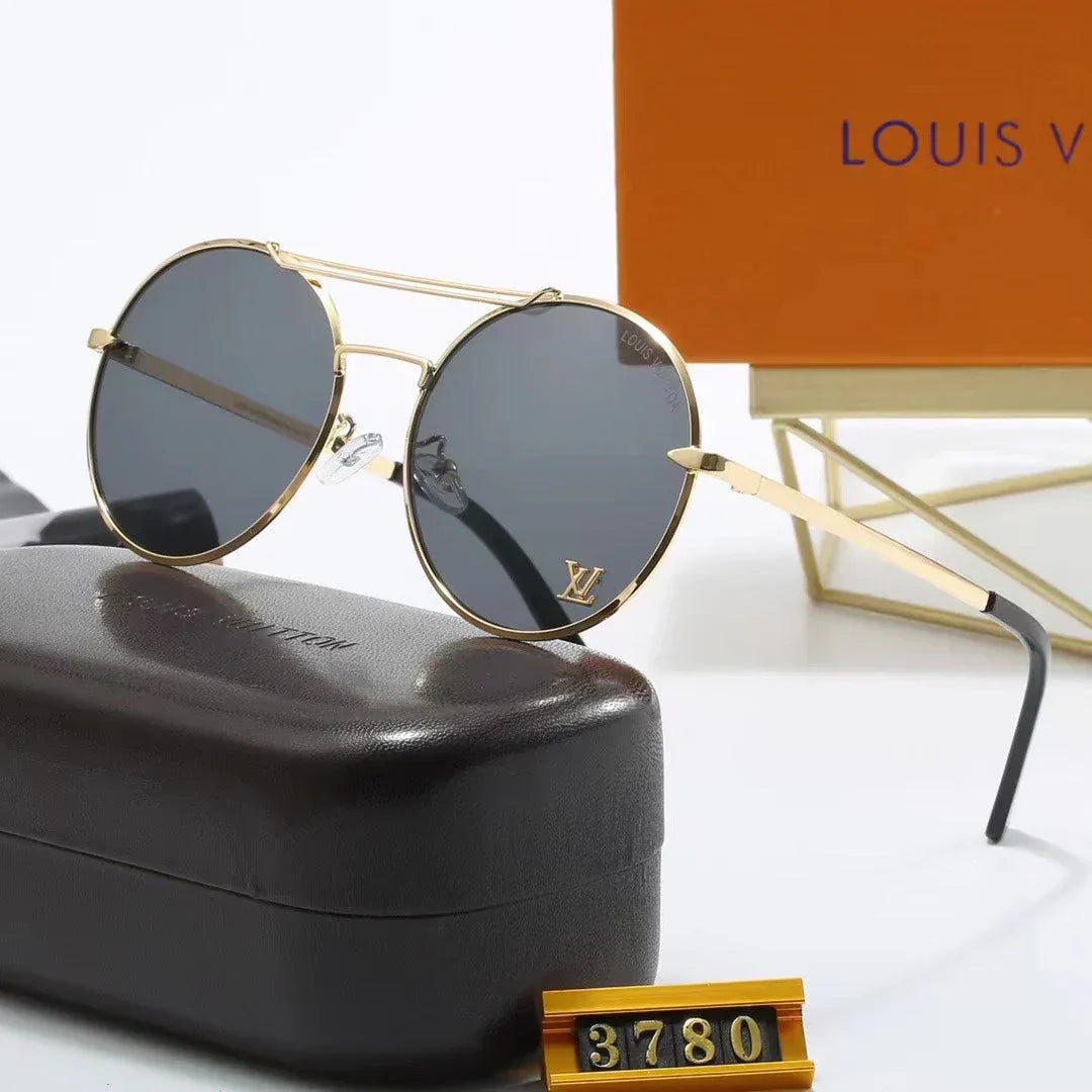 2025 Full Logo Round Sunglasses