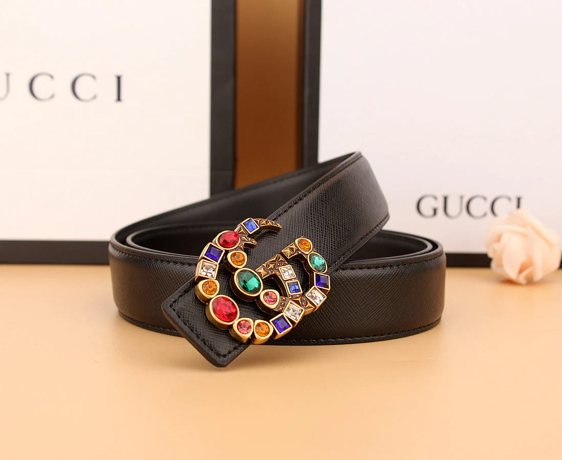 2025 2 double irregular colored diamond belts