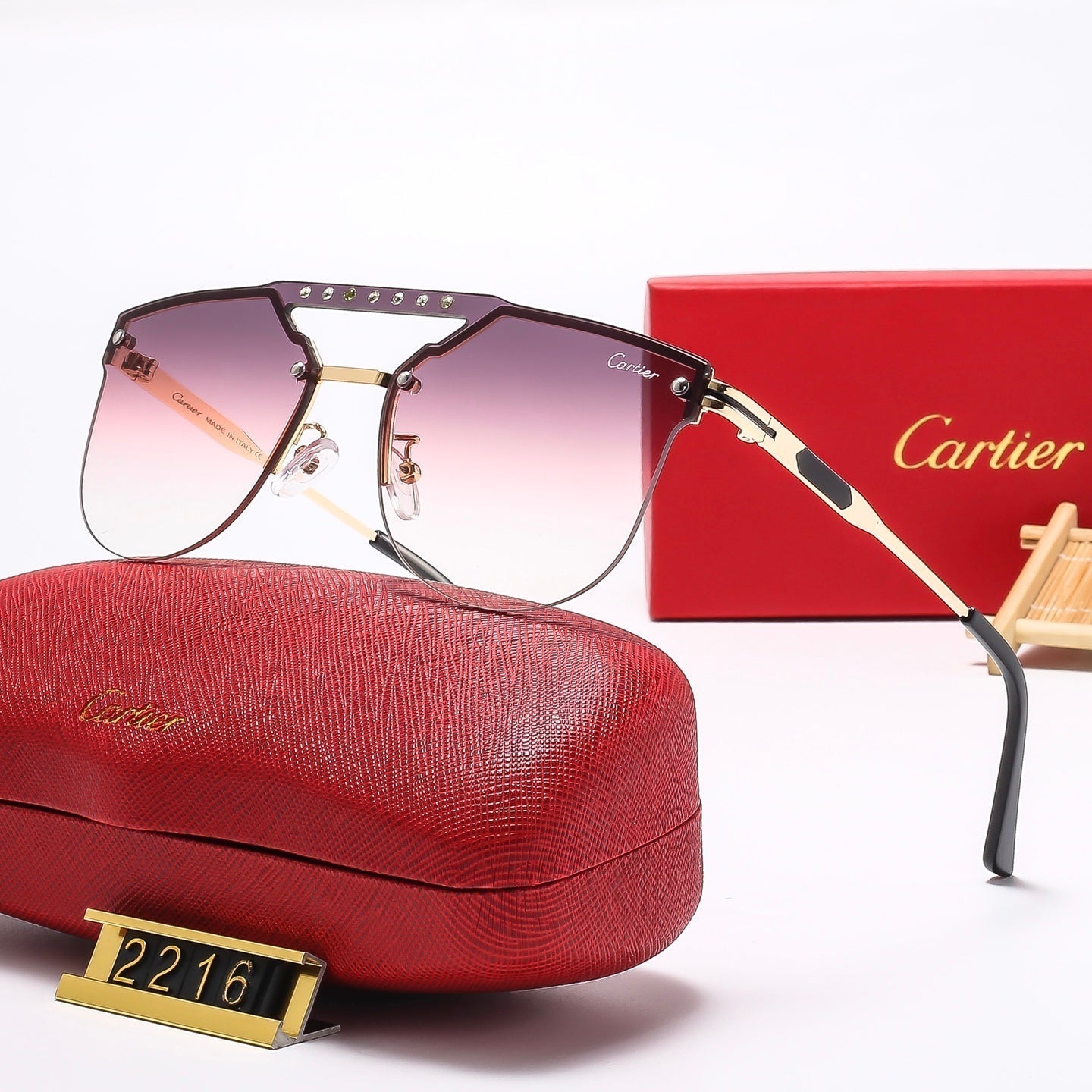 2025 Fashion aviator Sunglasses 2216