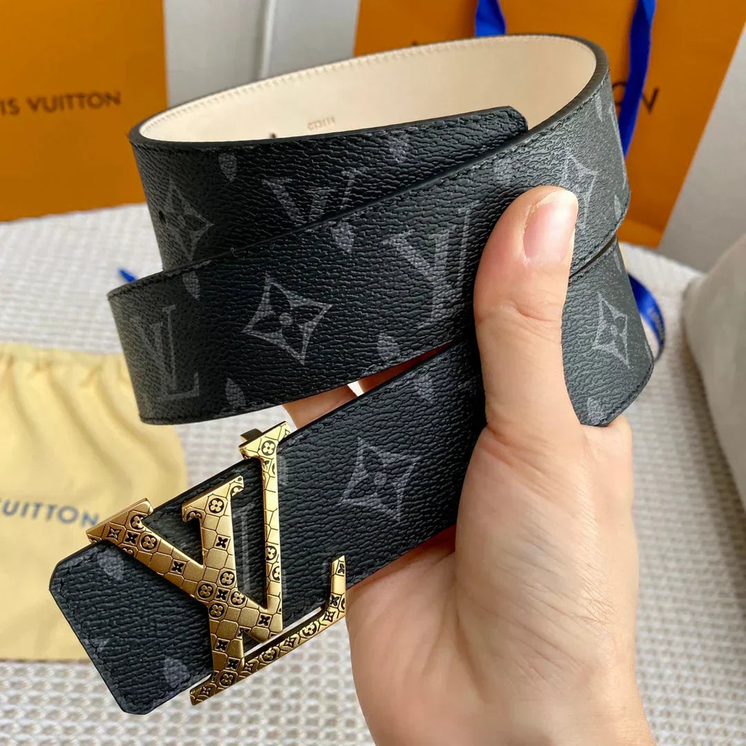 2025 Double-faced calfskin belt width 4.0
