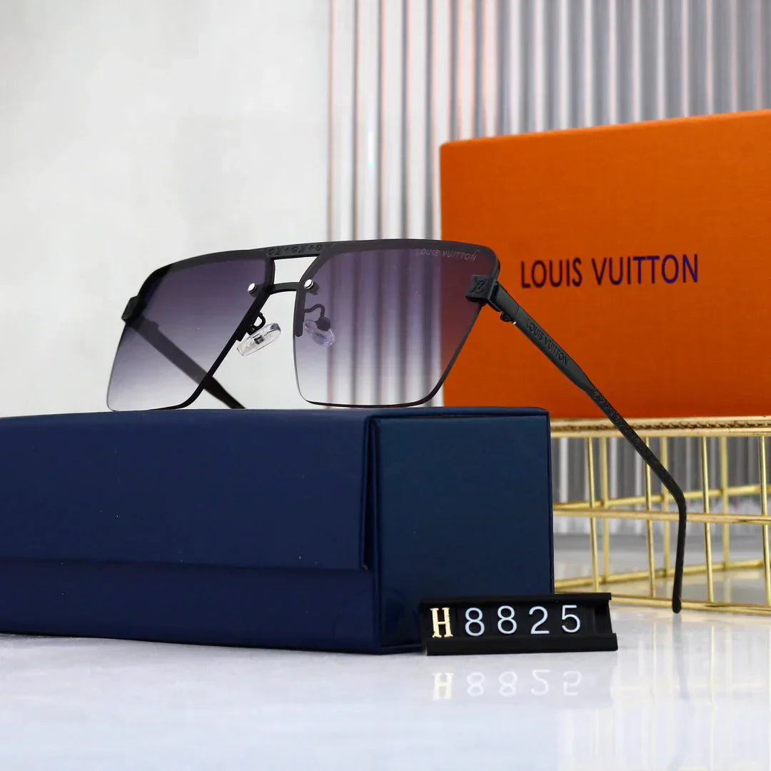 2025 HD Metal Monogram Sunglasses H8825