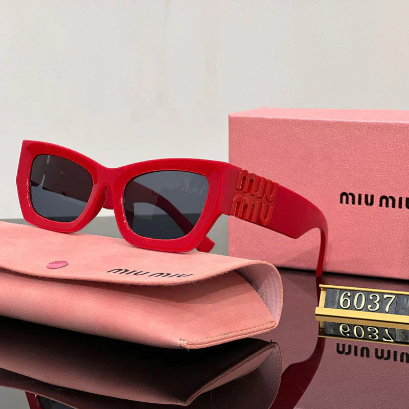 2025 Fashion Square Cat-Eye Sunglasses 6037
