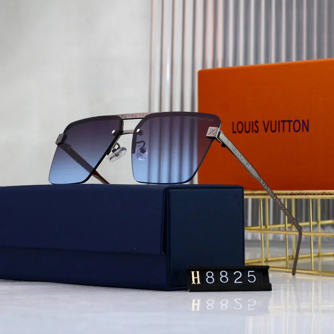 2025 HD Metal Monogram Sunglasses H8825