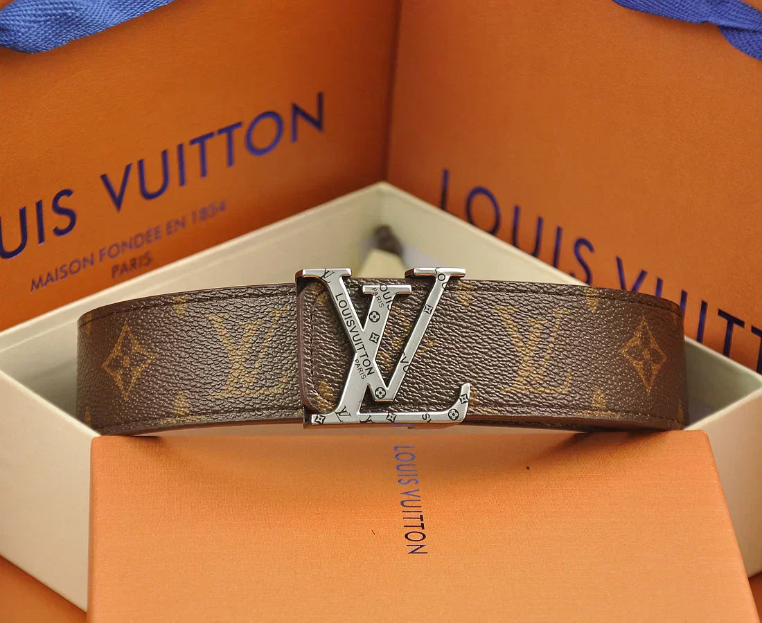 2025 belt 5 Colors four-leaf clover pattern printed belt