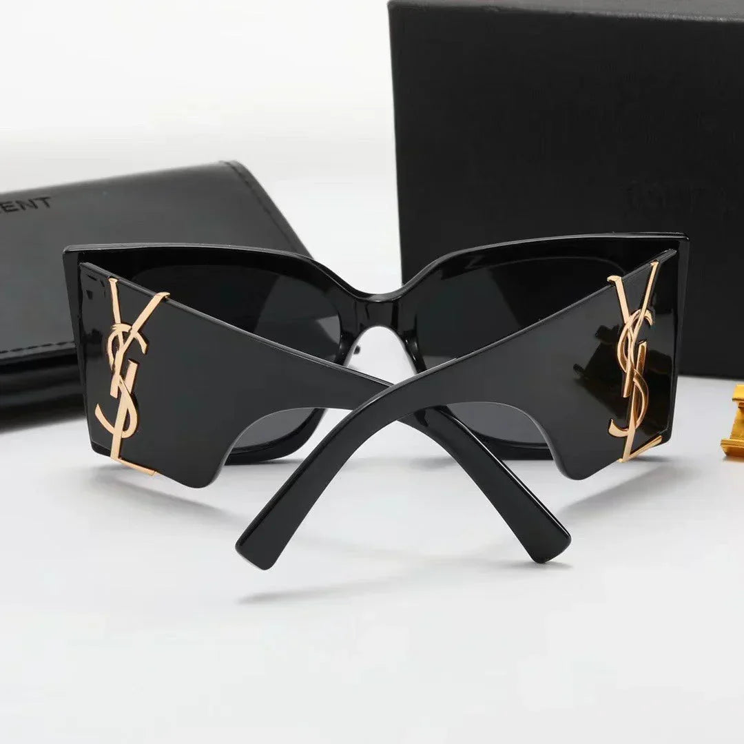 2025 Retro large frame butterfly sunglasses