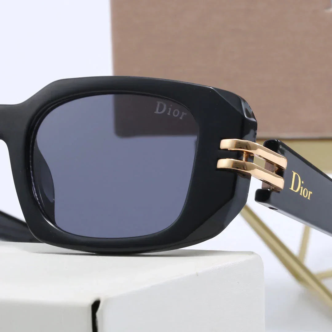 2025 Cut Edge Rectangular Buckle Sunglasses