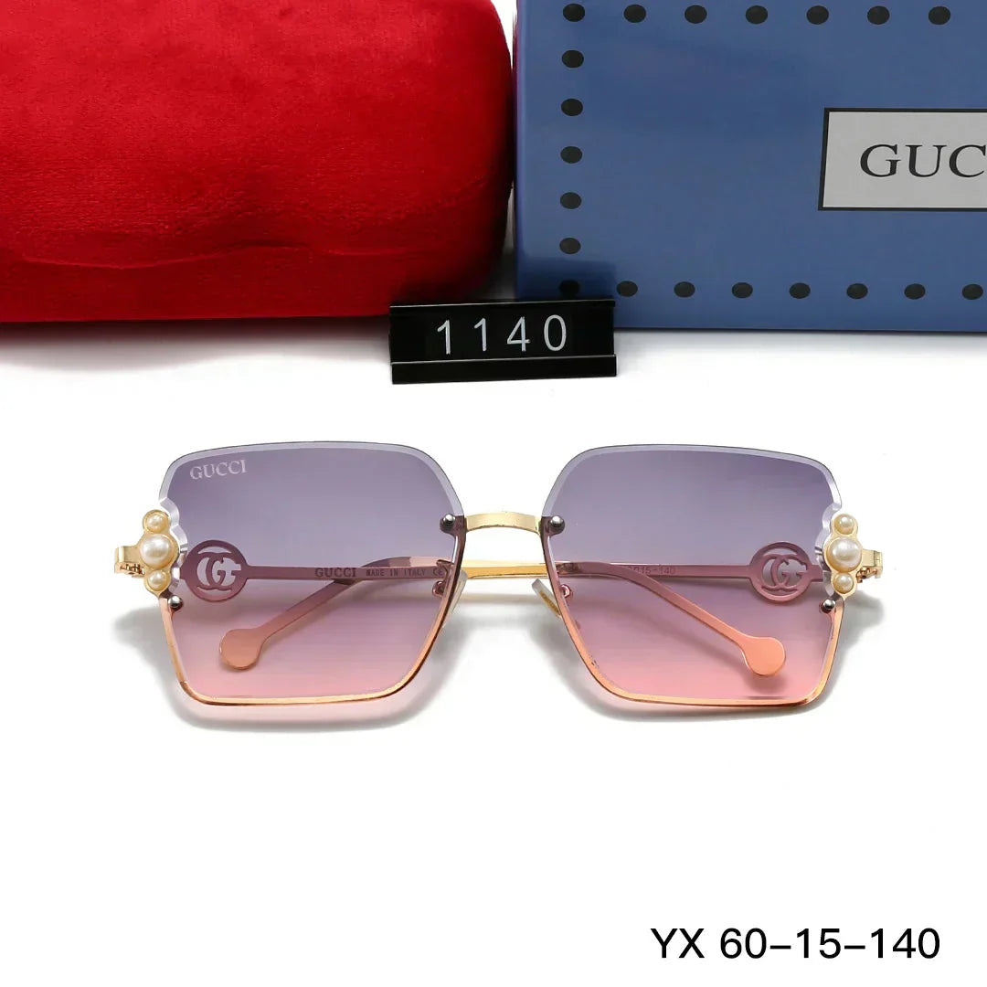 2025 Minimalist rimless sunglasses