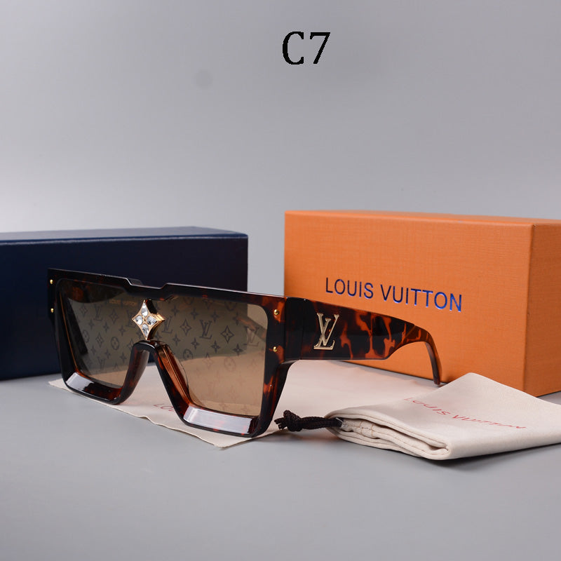 2025 Square Frame Unisex Sunglasses 1486