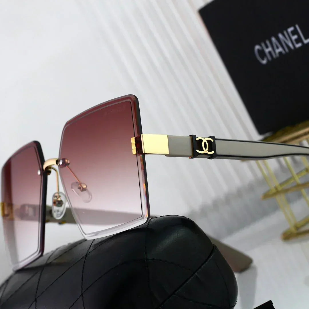 2025 Sunglasses Square frameless fashion sunglasses