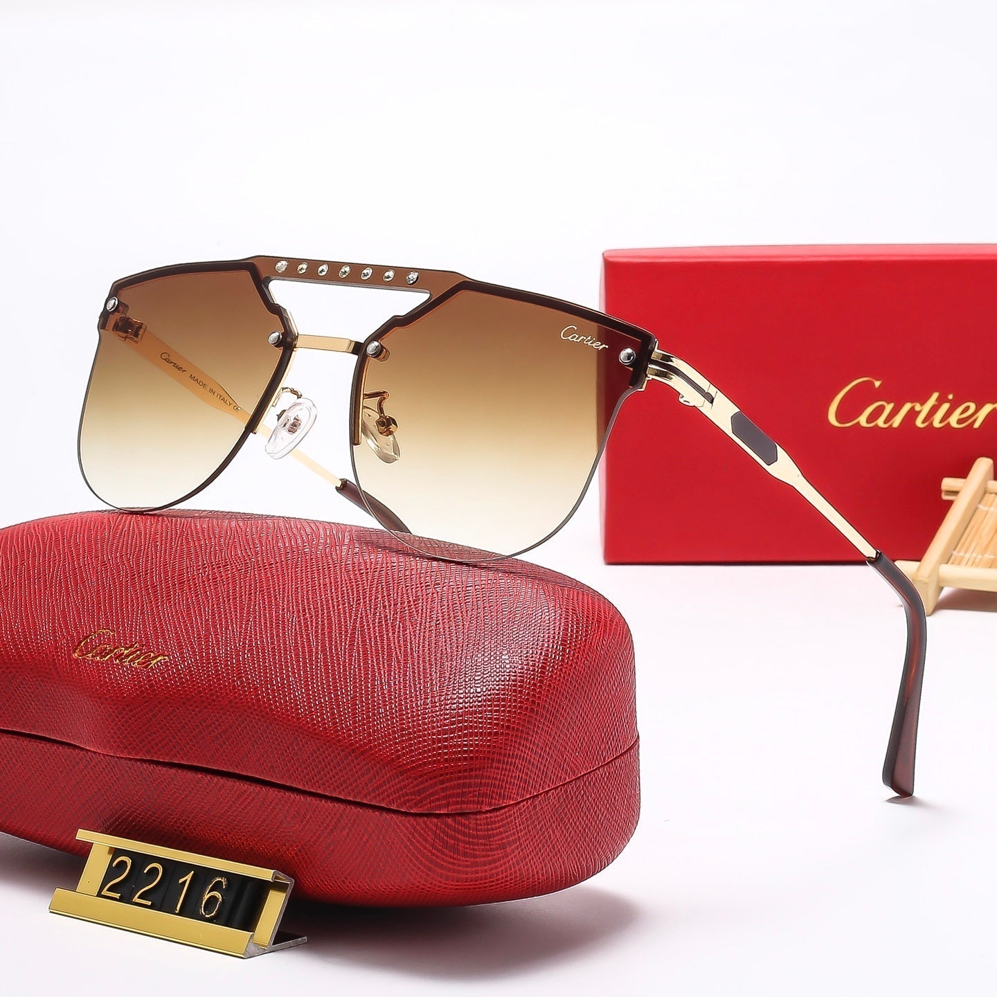 2025 Fashion aviator Sunglasses 2216