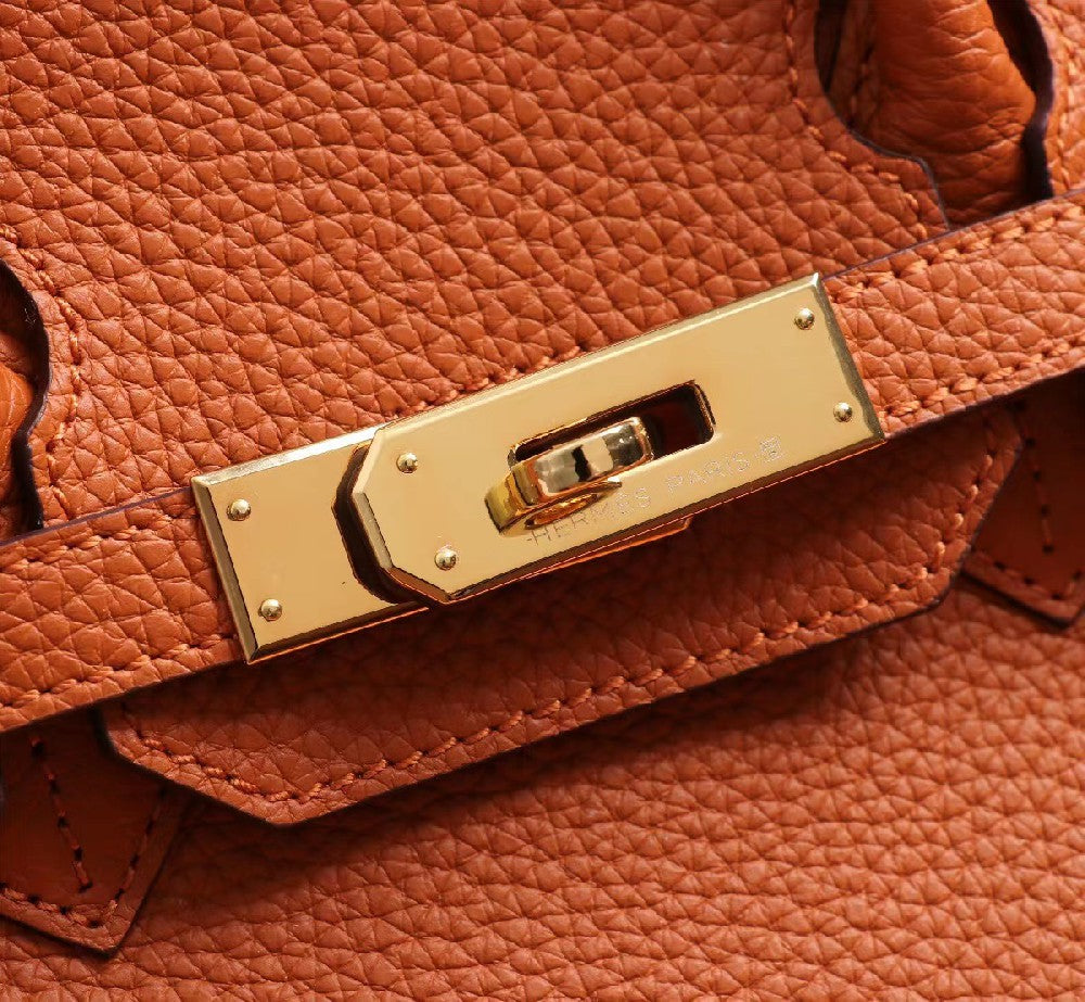 2025 Bag Birkin Handbag With Double Handles H1