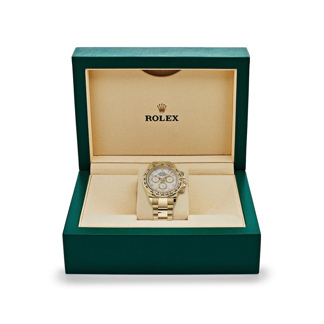 2025 Watch Daytona 116508 Yellow Gold White Dial (2023)