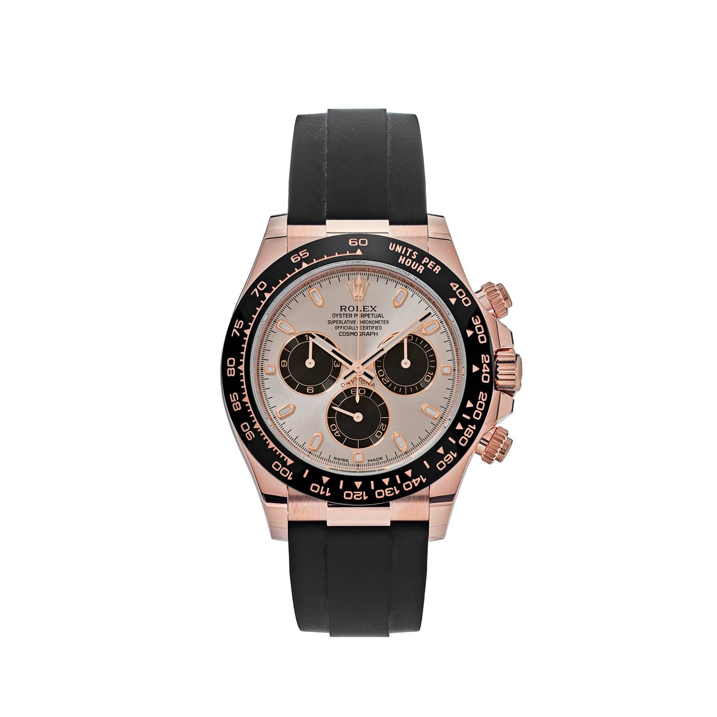 2025 Watch Daytona 116515LN Rose Gold Sundust Black Dial