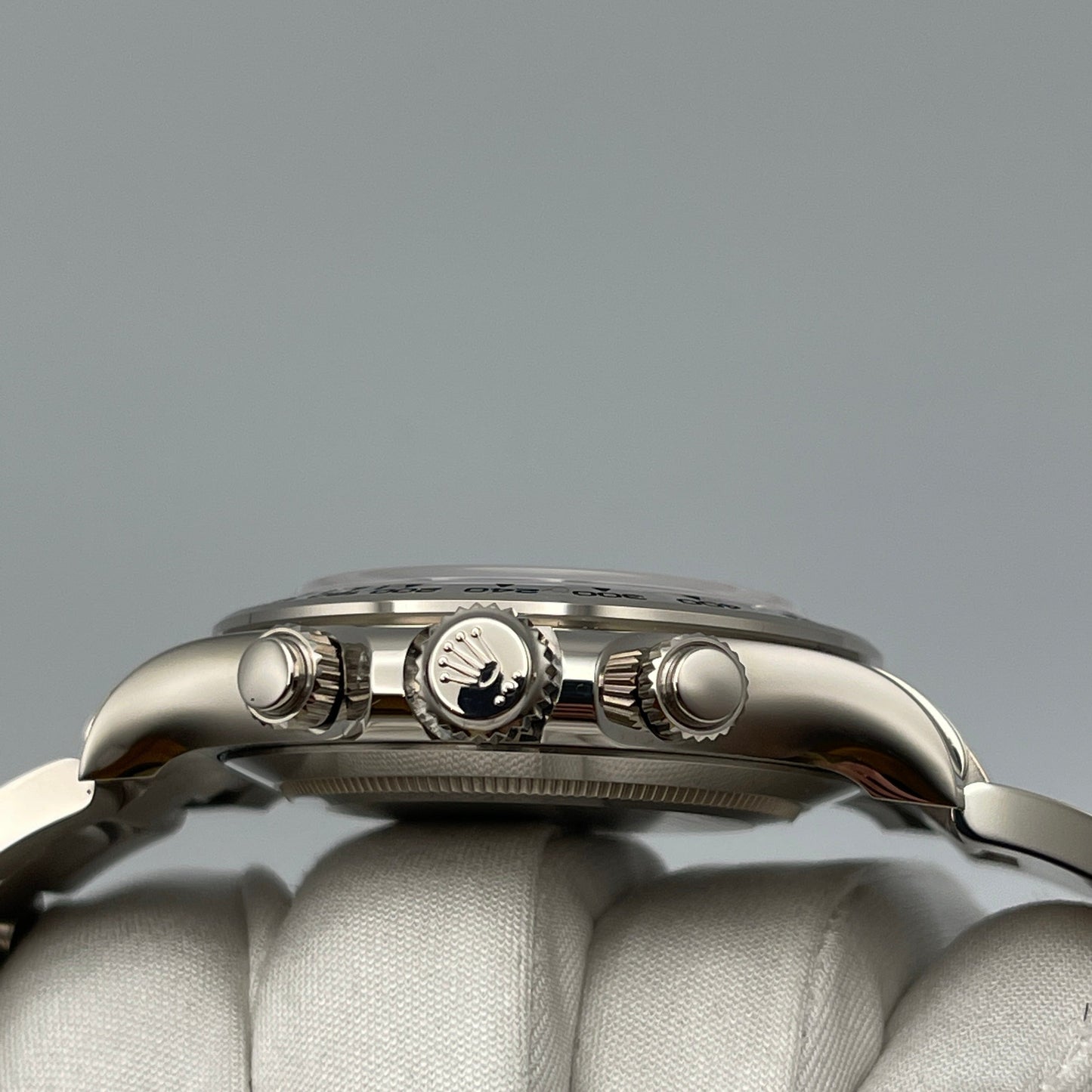 2025 Watch Daytona 116509 White Gold Mother Of Pearl Diamond Dial