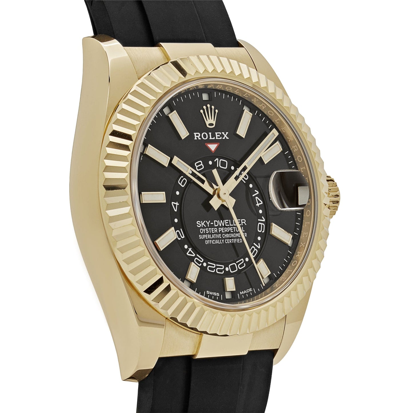 2025 Watch Sky-Dweller 336238 Yellow Gold Bright Black Dial (2024)