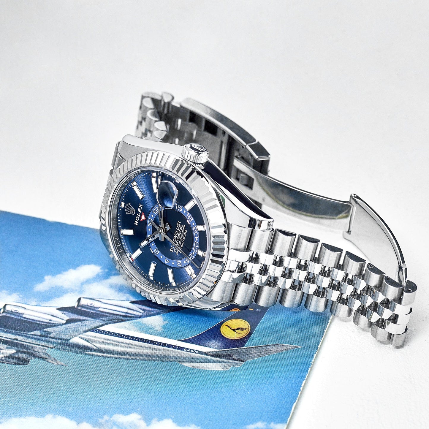 2025 Watch Sky-Dweller 326934 Stainless Steel Blue Dial Jubilee (2021)