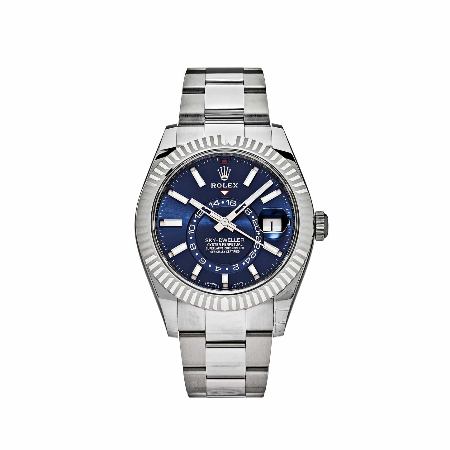 2025 Watch Sky-Dweller 326934 Stainless Steel Blue Dial (2020)