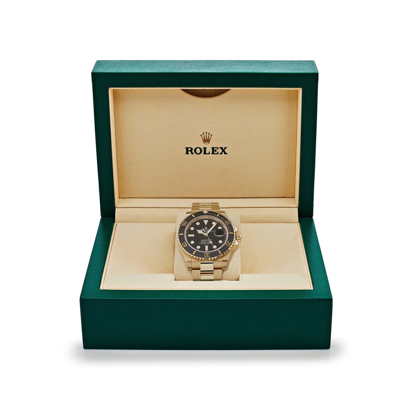 2025 Watch Submariner Date 126618LN Yellow Gold Black Dial (2023)