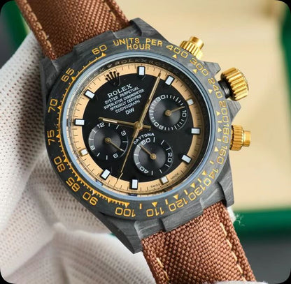 Cosmograph Daytona Carbon Fiber Luminous Hands Custom Edition Watch