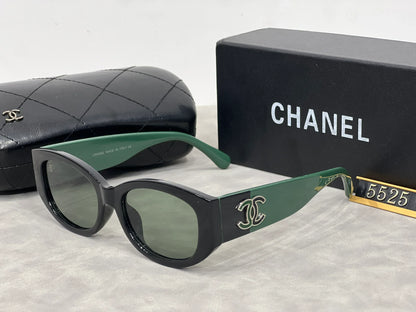 2025 Sunglasses  Black and white panda personality sunglasses