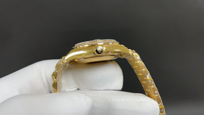 2026 Watch Datejust 31 mm 178288 2020 Gelbgold 750 Perlmutt Diamanten Automatik Gold