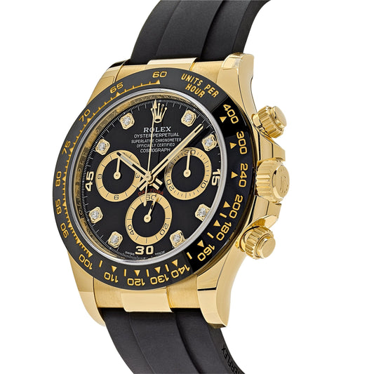 2025 Watch Daytona 116518LN Yellow Gold Black Diamond Dial (2021)