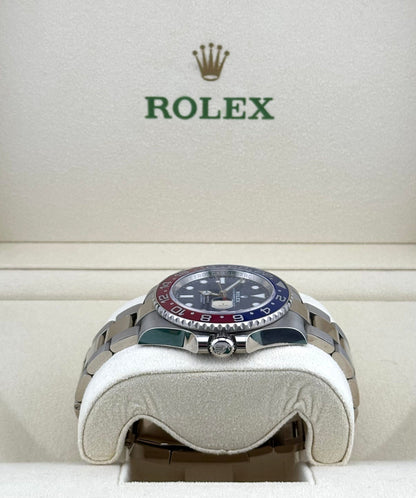 2025 Watch GMT-Master II 126719BLRO 'Pepsi' White Gold Blue Dial (2021)