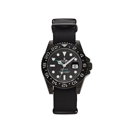 2025 Watch GMT-Master II 116710LN Pro Hunter Stealth Black-PVD Steel
